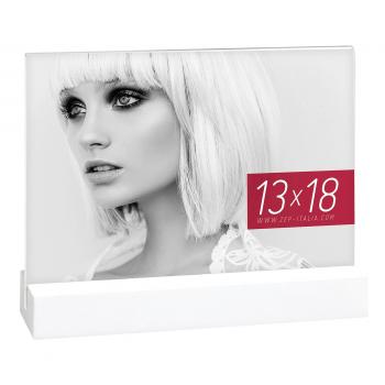 ZEP Dresda White           13x18 Acryl mit Holzleiste      AQ657W