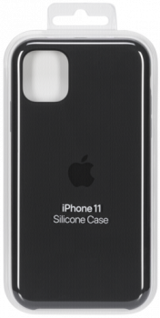 Apple iPhone 11 Silicone Case Black                  MWVU2ZM/A