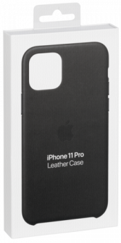 Apple iPhone 11 Pro Leather Case Black                  MWYE2ZM/A