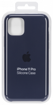 Apple iPhone 11 Pro Silicone Case Midnight Blue