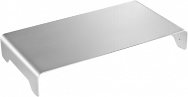 DIGITUS Monitorerhöhung Aluminium Silber