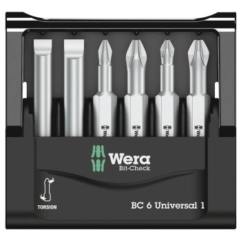 WERA Bit-Check 6 Universal 1