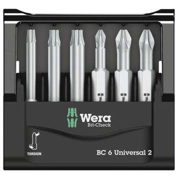WERA Bit-Check 6 Universal 2