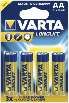 20x4 Varta Longlife Extra Mignon AA LR 6          VPE Innenkarton
