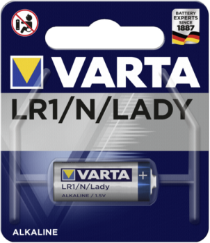 10x1 Varta electronic LR 1 Lady VPE Innenkarton