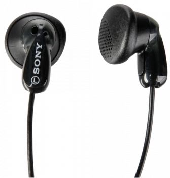 Sony MDR-E 9 LPB schwarz-transparent