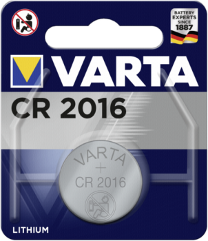 10x1 Varta electronic CR 2016 VPE Innenkarton