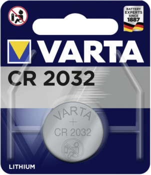 10x1 Varta electronic CR 2032 VPE Innenkarton