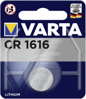 10x1 Varta electronic CR 1616 VPE Innenkarton