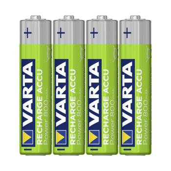 10x4 Varta Rechargeable Accu NiMh 800 mAh Micro VPE Innenk.