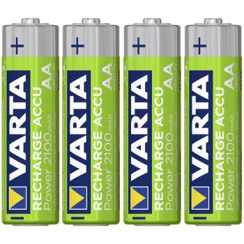 10x4 Varta Rechargeable Accu NiMh 2100 mAh Mignon VPE Innenk.