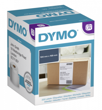 Dymo LW-Versandetiketten extra groß 104 x 159 mm weiß 220 St.