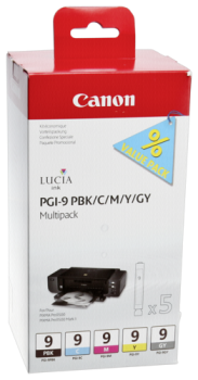 Canon PGI-9 Multi Pack PBK/C/M/Y/GY