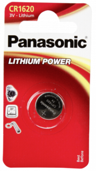 1 Panasonic CR 1620 Lithium Power
