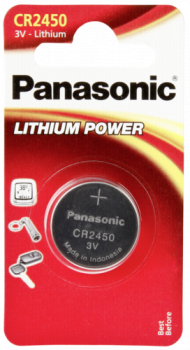 1 Panasonic CR 2450 Lithium Power
