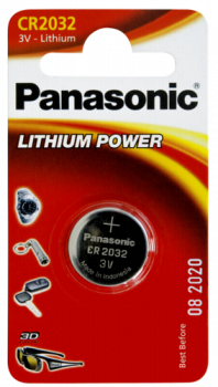 1 Panasonic CR 2032 Lithium Power