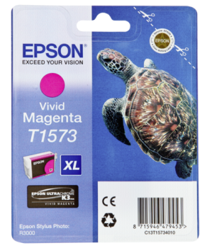 Epson Tintenpatrone vivid magenta T 157             T 1573