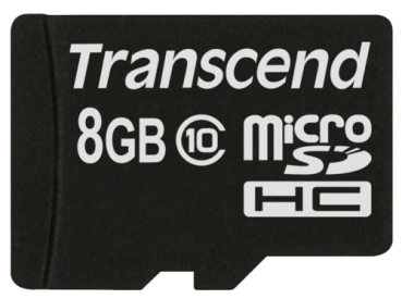 Transcend microSDHC          8GB Class 10 + SD-Adapter