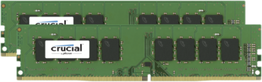 Crucial 64GB Kit DDR4 3200 MT/s 32GBx2 UDIMM 288pin CL22