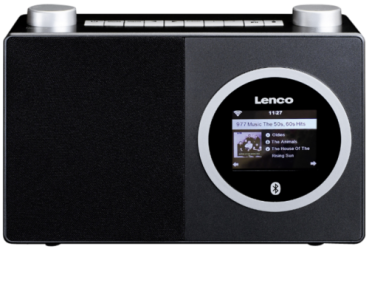 Lenco DIR-70BK schwarz