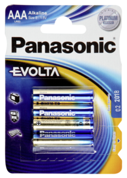 60x4 Panasonic Evolta LR 03 Micro           VPE Masterkarton