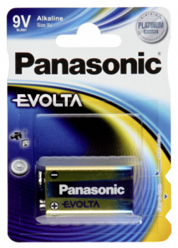 1 Panasonic Evolta 6 LR 61 9V-Block