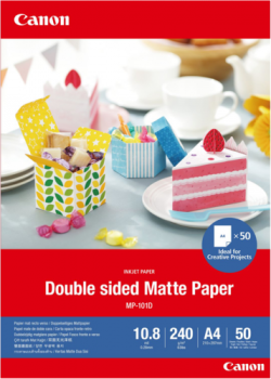 Canon MP-101 D A 4, 50 Blatt Double sided Matte Paper, 240 g