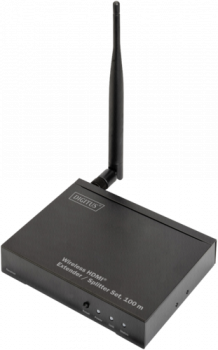 DIGITUS Wireless HDMI Extender Receiver 100m Splitter Set