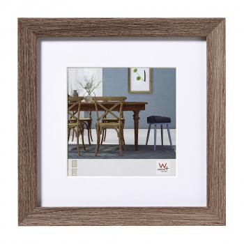 Walther Fiorito nussbaum   40x40 Holz inkl. Passepartout   EF440N