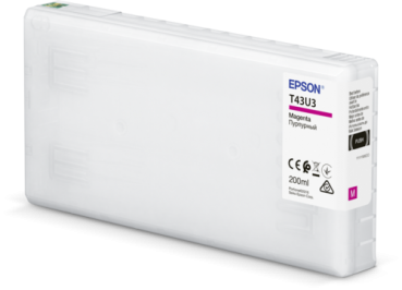 Epson Tintenpatrone magenta T 43U 200 ml              T 43U3