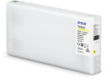 Epson Tintenpatrone yellow T 43U 200 ml              T 43U4