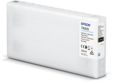 Epson Tintenpatrone light cyan T 43U 200 ml              T 43U5