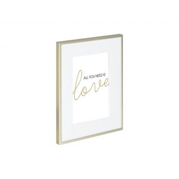 Hama Line gold matt Metall 13x18 Portrait / Passepartout   175589