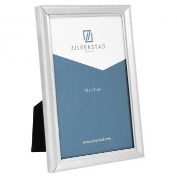 Zilverstad Perlrand silber 10x15 Metall Portrait schmal   7150231