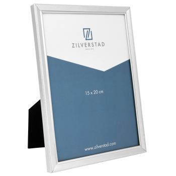 Zilverstad Perlrand silber 15x20 Metall Portrait schmal   7152231