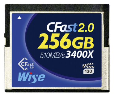 Wise CFast 2.0 Card 3400x  256GB blue