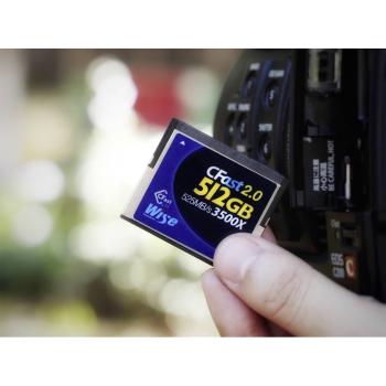Wise CFast 2.0 Card 3500x  512GB blue