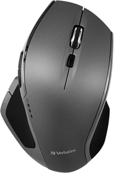 Verbatim Wireless Desktop Mouse Deluxe 8 Button Blue LED