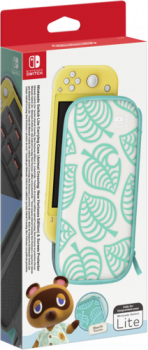 Nintendo Switch Lite Tasche (Animal Crossing) & Schutzfolie