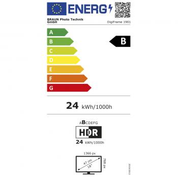 Braun DigiFrame 1901 47cm (18,5")