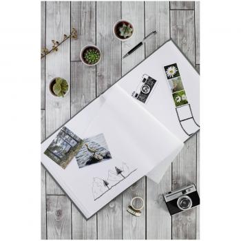 Hama Fine Art Jumbo-Album  30x30 80 weiße Seiten, grau       2782