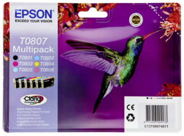 Epson CLARIA Multipack T 080                     T 0807