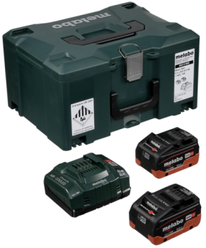 Metabo Basis-Set 2x 18V 8,0 Ah LiHD + ASC Ultra + Metaloc