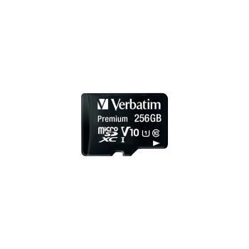 Verbatim microSDXC         256GB Class 10 UHS-I incl Adapter