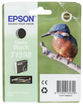 Epson Tintenpatrone matte schwarz T 159             T 1598