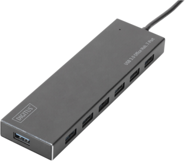DIGITUS USB 3.0 Hub 7-port Inkl. 5V/3,5A Netzteil