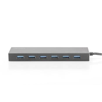 DIGITUS USB 3.0 Hub 7-port Inkl. 5V/3,5A Netzteil