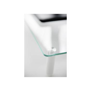DIGITUS Glas Monitorerhöhung 560x210x80mm bis 20 kg