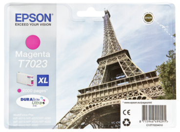 Epson Tintenpatrone XL magenta T 702 WorkForce Pro       T 7023