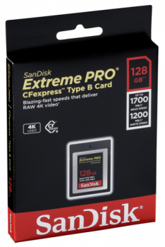 SanDisk CF Express Type 2  128GB Extreme Pro     SDCFE-128G-GN4NN